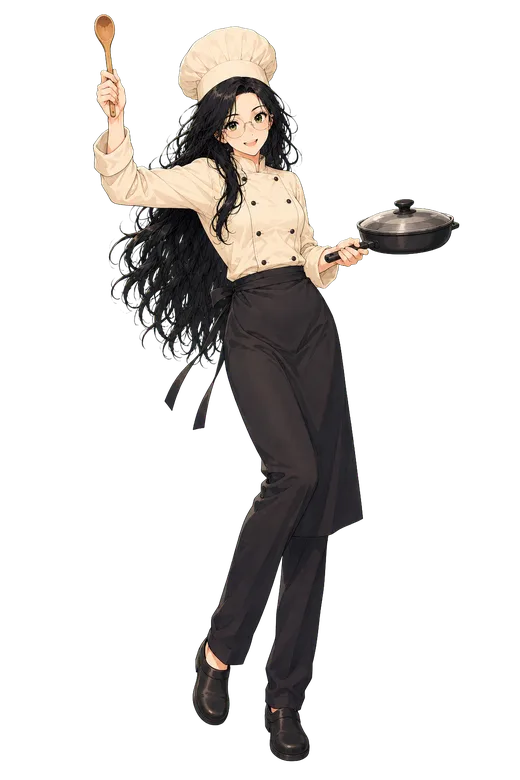 Sage dressed as a chef