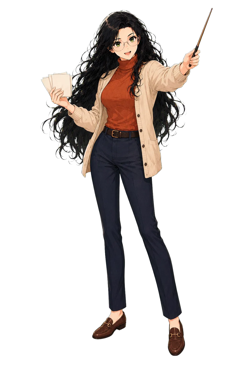 Sage dressed as a teacher