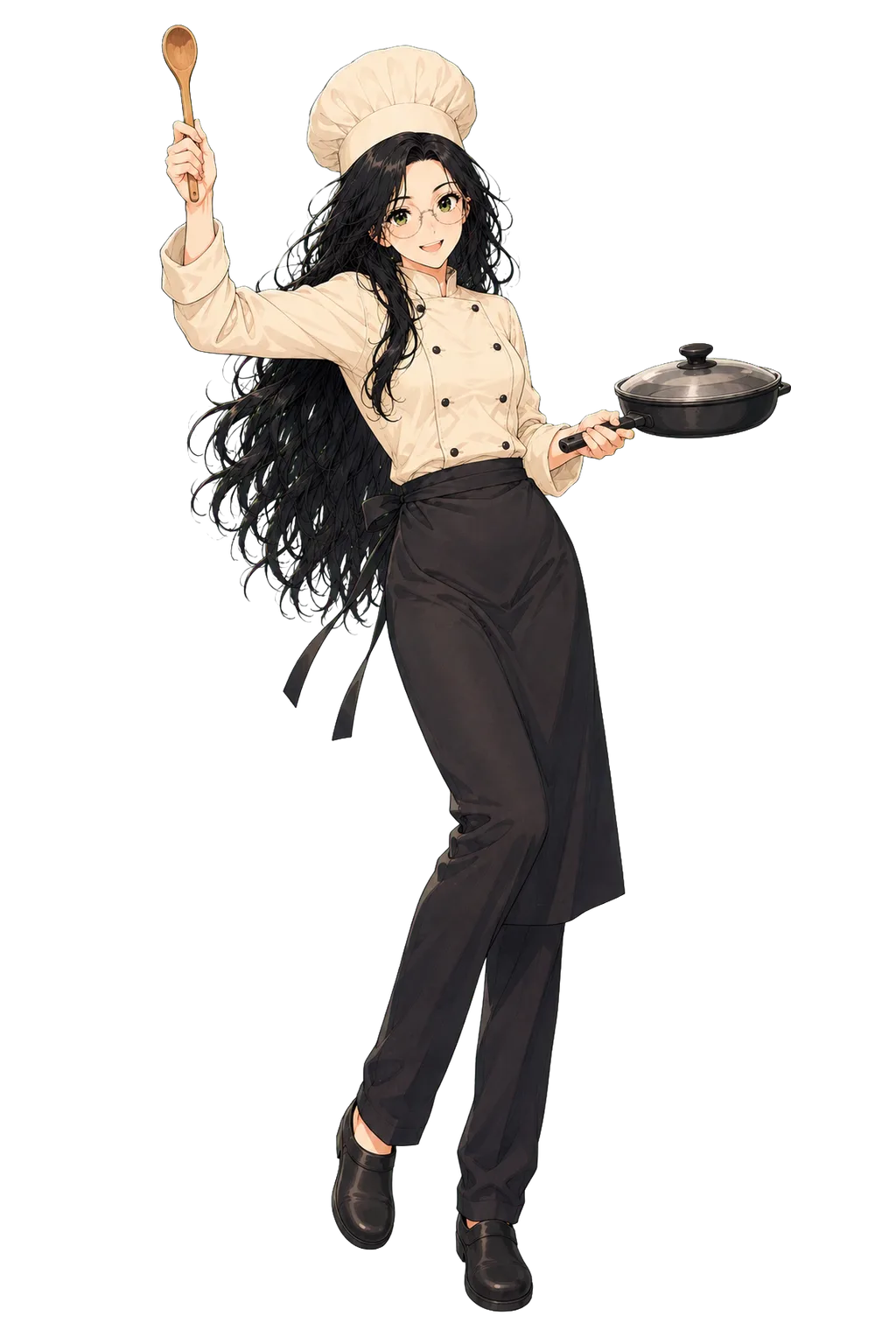 Sage dressed as a chef